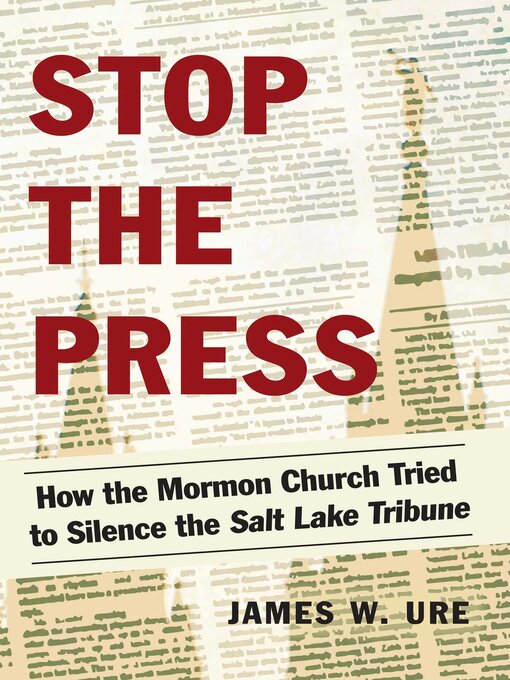 Title details for Stop the Press by James W. Ure - Available